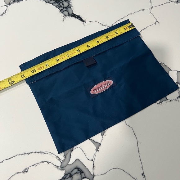 Vineyard Vines Navy Blue Travel Pouch - Picture 4 of 5